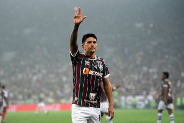 Rio de Janeiro (RJ), 09 / 27 / 2023 - Fluminense ile Internacional arasındaki maç, Libertadores 'in Maracan yarı finalinin ilk ayağı.