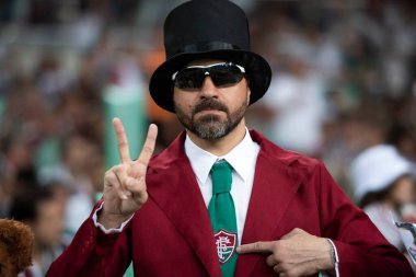 Rio de Janeiro (RJ), 09 / 27 / 2023 - Fluminense ile Internacional arasındaki maç, Libertadores 'in Maracan yarı finalinin ilk ayağı.