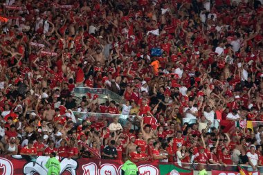 Rio de Janeiro (RJ), 09 / 27 / 2023 - Fluminense ile Internacional arasındaki maç, Libertadores 'in Maracan yarı finalinin ilk ayağı.