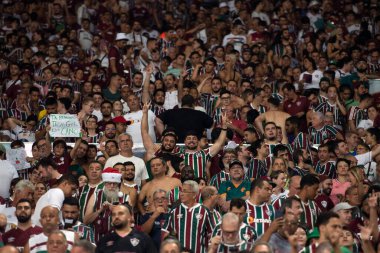 Rio de Janeiro (RJ), 09 / 27 / 2023 - Fluminense ile Internacional arasındaki maç, Libertadores 'in Maracan yarı finalinin ilk ayağı.
