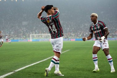 Rio de Janeiro (RJ), 09 / 27 / 2023 - Fluminense ile Internacional arasındaki maç, Libertadores 'in Maracan yarı finalinin ilk ayağı.