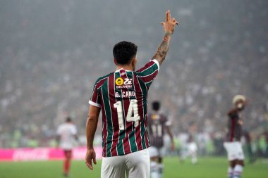 Rio de Janeiro (RJ), 09 / 27 / 2023 - Fluminense ile Internacional arasındaki maç, Libertadores 'in Maracan yarı finalinin ilk ayağı.