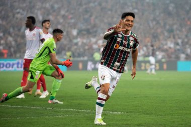 Rio de Janeiro (RJ), 09 / 27 / 2023 - Fluminense ile Internacional arasındaki maç, Libertadores 'in Maracan yarı finalinin ilk ayağı.