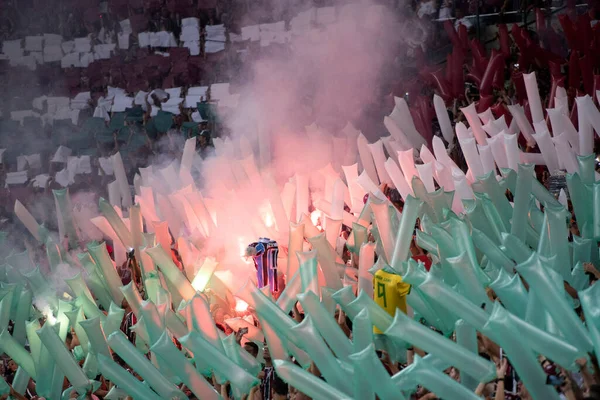 Rio Janeiro 2023 Pertandingan Antara Fluminense Dan Internacional Leg Pertama — Stok Foto