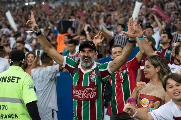 Rio de Janeiro (RJ), 09 / 27 / 2023 - Fluminense ile Internacional arasındaki maç, Libertadores 'in Maracan yarı finalinin ilk ayağı.