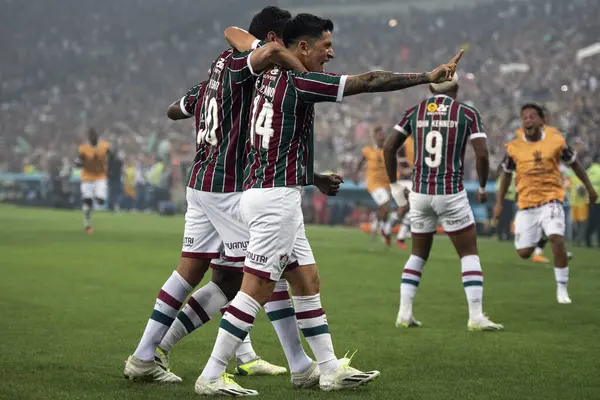 Rio de Janeiro (RJ), 09 / 27 / 2023 - Fluminense ile Internacional arasındaki maç, Libertadores 'in Maracan yarı finalinin ilk ayağı.
