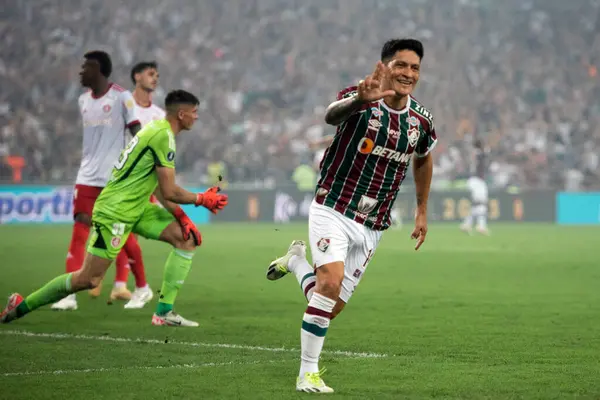 Rio de Janeiro (RJ), 09 / 27 / 2023 - Fluminense ile Internacional arasındaki maç, Libertadores 'in Maracan yarı finalinin ilk ayağı.