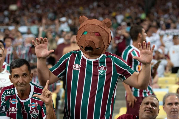 Rio Janeiro 2023 Fluminense Ile Internacional Arasındaki Maç Libertadores Maracan — Stok fotoğraf