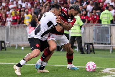 Rio de Janeiro (RJ), 22.10.2023 - Brezilya Şampiyonası için Maracan 'da Flamengo x Vasco ile maç.              