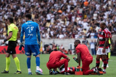 Rio de Janeiro (RJ), 22.10.2023 - Brezilya Şampiyonası için Maracan 'da Flamengo x Vasco ile maç.              