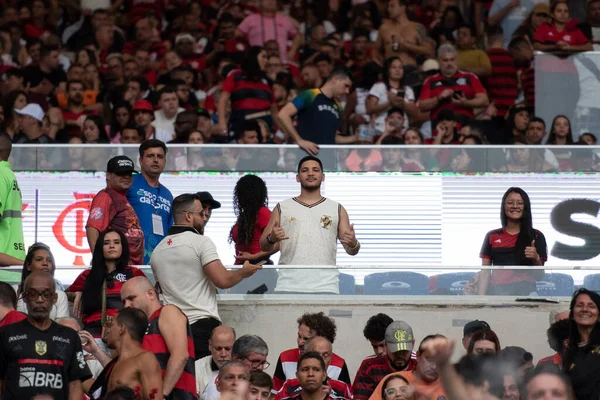 Rio Janeiro 2023 Partita Tra Flamengo Vasco Maracan Campionato Brasiliano — Foto Stock
