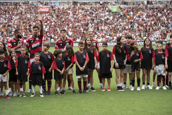 Rio Janeiro 2023 Zápas Flamengo Vasco Maracanu Brazilský Šampionát — Stock fotografie