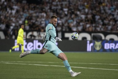 Rio de Janeiro, Rio de Janeiro, Brezilya - 01 Kasım 2023. Botafogo x Palmeiras. Brezilya Şampiyonası Nilton Santos Stadyumunda.     