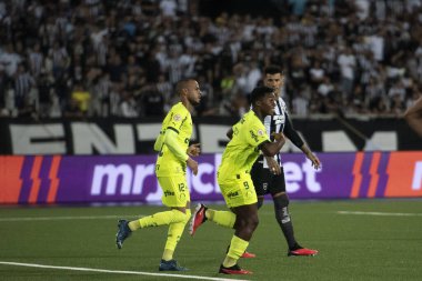 Rio de Janeiro, Rio de Janeiro, Brezilya - 01 Kasım 2023. Botafogo x Palmeiras. Brezilya Şampiyonası Nilton Santos Stadyumunda.     