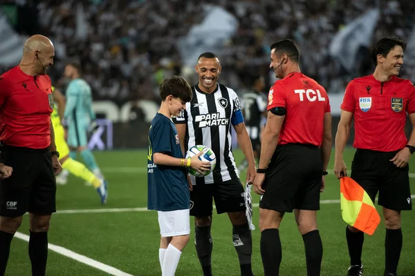 Rio de Janeiro, Rio de Janeiro, Brezilya - 01 Kasım 2023. Botafogo x Palmeiras. Brezilya Şampiyonası Nilton Santos Stadyumunda.     