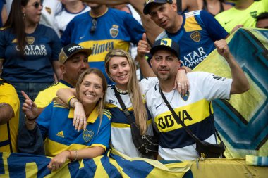 Rio de Janeiro, Rio de Janeiro, Brezilya - Kasım 04, 2023. Boca Juniors x Fluminense. Libertadores 2023 Maracana finali.       