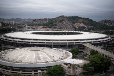 Rio de Janeiro, Rio de Janeiro, Brezilya - Kasım 04, 2023. Boca Juniors x Fluminense. Libertadores 2023 Maracana finali.       
