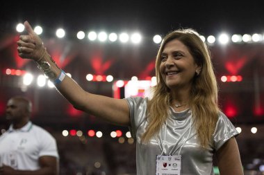 Rio de Janeiro, Rio de Janeiro, Brezilya - 08 Kasım 2023. Flamengo x Palmeiras - Campeonato Brasileiro.    