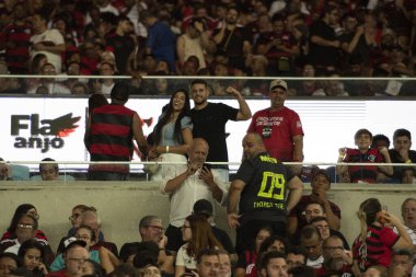 Rio de Janeiro, Rio de Janeiro, Brezilya - 08 Kasım 2023. Flamengo x Palmeiras - Campeonato Brasileiro.    