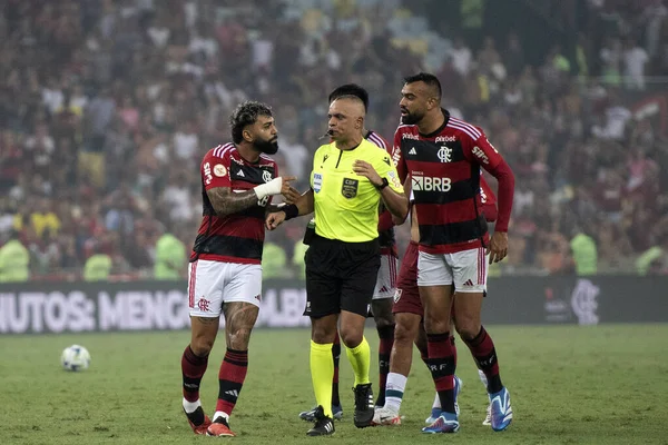 Stock image Rio de Janeiro, Rio de Janeiro, Brazil - November 11, 2023. Flamengo x Fluminense. Campeonato Brasileiro.            