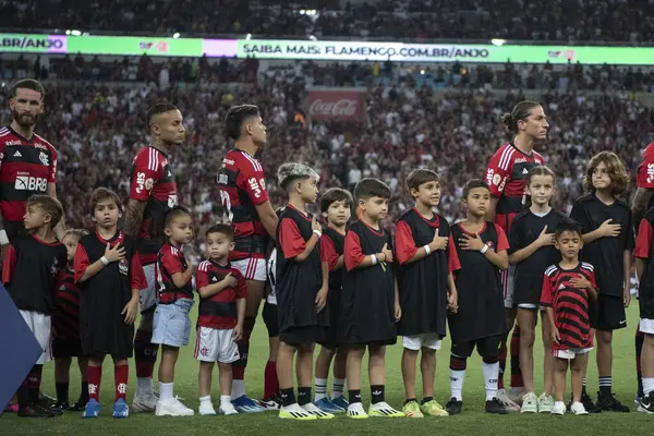 Río Janeiro Río Janeiro Brasil Noviembre 2023 Flamengo Fluminense Campeonato —  Fotos de Stock