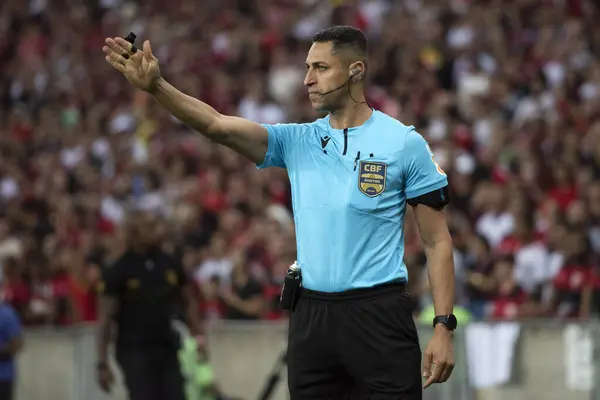 Rio de Janeiro, Rio de Janeiro, Brezilya - 08 Kasım 2023. Flamengo x Palmeiras - Campeonato Brasileiro.    