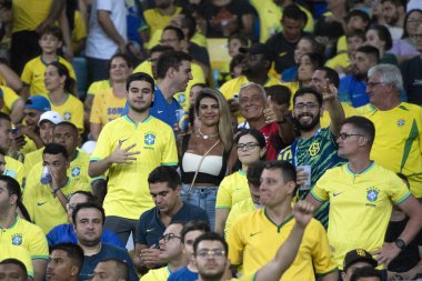 Rio de Janeiro, Rio de Janeiro, Brezilya - 21 Kasım 2023. Brezilya x Arjantin - 2026 Dünya Kupası elemeleri.                       