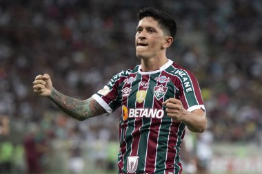 Rio de Janeiro, Rio de Janeiro, Brezilya - 22 Kasım 2023. Fluminense x Sao Paulo - Maracana 'da Campeonato Brasileiro.       