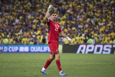 Rio de Janeiro, Rio de Janeiro, Brezilya - 21 Kasım 2023. Brezilya x Arjantin - 2026 Dünya Kupası elemeleri.                       