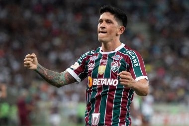 Rio de Janeiro, Rio de Janeiro, Brezilya - 22 Kasım 2023. Fluminense x Sao Paulo - Maracan 'da Campeonato Brasileiro.       
