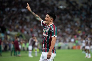 Rio de Janeiro, Rio de Janeiro, Brezilya - 22 Kasım 2023. Fluminense x Sao Paulo - Maracana 'da Campeonato Brasileiro.       