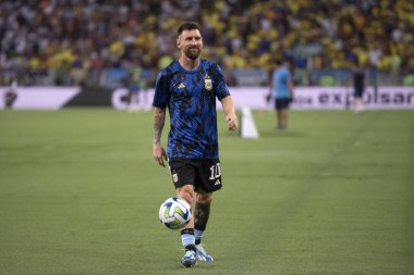 Rio de Janeiro, Rio de Janeiro, Brezilya - 21 Kasım 2023. Brezilya x Arjantin - 2026 Dünya Kupası elemeleri.                       