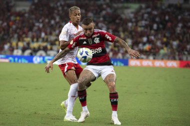Rio de Janeiro, Rio de Janeiro, Brezilya - 23 Kasım 2023. Flamengo x Red Bull Bragantino - Campeonato Brasileiro.        