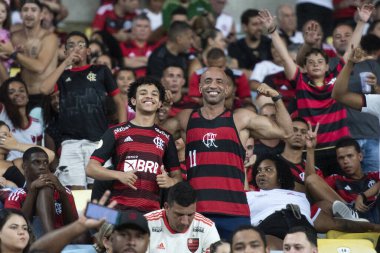 Rio de Janeiro, Rio de Janeiro, Brezilya - 23 Kasım 2023. Flamengo x Red Bull Bragantino - Campeonato Brasileiro.        