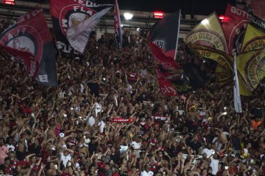 Rio de Janeiro, Rio de Janeiro, Brezilya - 23 Kasım 2023. Flamengo x Red Bull Bragantino - Campeonato Brasileiro.        