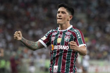 Rio de Janeiro, Rio de Janeiro, Brezilya - 22 Kasım 2023. Fluminense x Sao Paulo - Maracana 'da Campeonato Brasileiro.                  