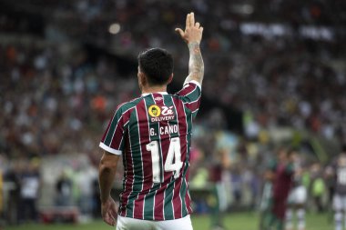 Rio de Janeiro, Rio de Janeiro, Brezilya - 22 Kasım 2023. Fluminense x Sao Paulo - Maracana 'da Campeonato Brasileiro.                  