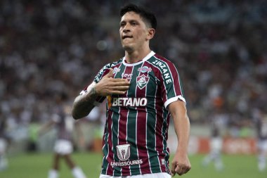 Rio de Janeiro, Rio de Janeiro, Brezilya - 22 Kasım 2023. Fluminense x Sao Paulo - Maracana 'da Campeonato Brasileiro.                  