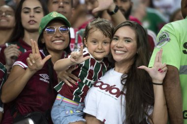 Rio de Janeiro, Rio de Janeiro, Brezilya - 22 Kasım 2023. Fluminense x Sao Paulo - Maracana 'da Campeonato Brasileiro.                  