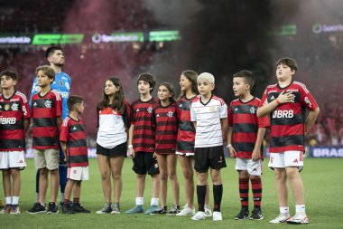 Rio de Janeiro, Rio de Janeiro, Brezilya - 29 Kasım 2023. Flamengo x Atletico-MG - Campeonato Brasileiro.                                       