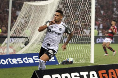 Rio de Janeiro, Rio de Janeiro, Brezilya - 29 Kasım 2023. Flamengo x Atletico-MG - Campeonato Brasileiro.                                       