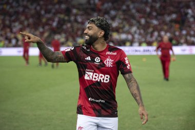 Rio de Janeiro, Rio de Janeiro, Brezilya - 29 Kasım 2023. Flamengo x Atletico-MG - Campeonato Brasileiro.                                       