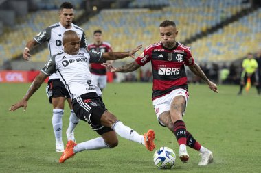 Rio de Janeiro, Rio de Janeiro, Brezilya - 29 Kasım 2023. Flamengo x Atletico-MG - Campeonato Brasileiro.                                       