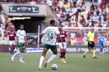 Rio de Janeiro, Rio de Janeiro, Brezilya - Aralık 03, 2023. Maracana 'da Flamengo x Cuiaba - Brezilya Şampiyonası.                       