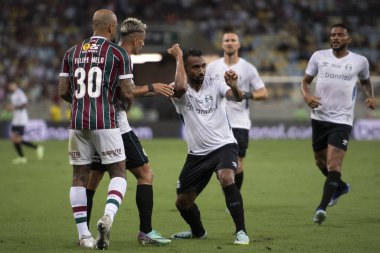 Rio de Janeiro, Rio de Janeiro, Brezilya - Aralık 06, 2023. Fluminense x Gremio - Brezilya Şampiyonası.             