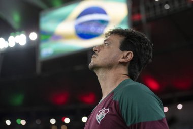 Rio de Janeiro, Rio de Janeiro, Brezilya - Aralık 06, 2023. Fluminense x Gremio - Brezilya Şampiyonası.             