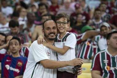 Rio de Janeiro, Rio de Janeiro, Brezilya - Aralık 06, 2023. Fluminense x Gremio - Brezilya Şampiyonası.             