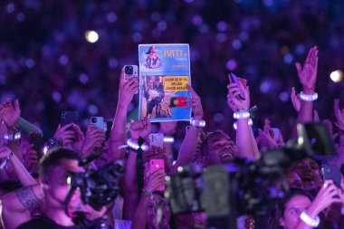 Rio de Janeiro (RJ), 20.12.2023 - Brezilyalı şarkıcı Ivete Sangalo 30 yıllık müzik kariyerini Maracana Stadyumu 'nda konser vererek kutladı.      