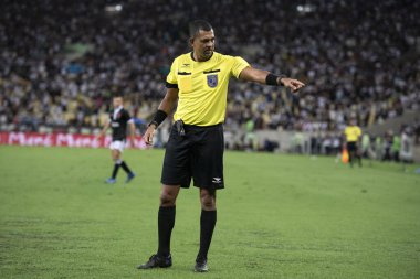 Rio de Janeiro (RJ), 04.02.2024 - Maracan 'da Campeonato Carioca (Carioca Şampiyonası) için Vasco x Flamengo maçı.                          