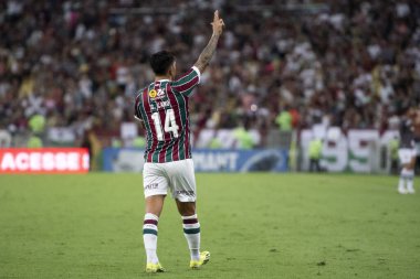 Rio de Janeiro (RJ), 08.02.2024 - Maracan 'daki Campeonato Carioca için Fluminense x Sampaio Corra eşleşmesi.          
